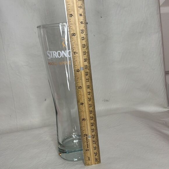 Strongbow Hard Apple Cider 20 Oz Beer Drinking Glass 8 1/2 In Tall 3 In Round - Picture 5 of 6